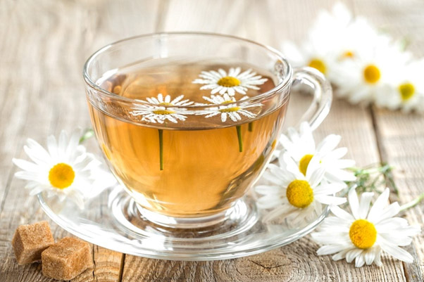 چای بابونه داروی بهبود زخم معده