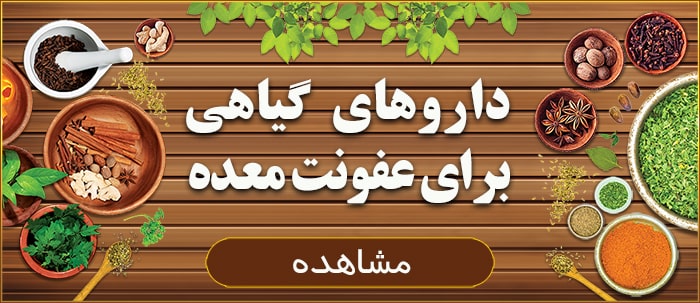 داروهای گیاهی برای عفونت معده